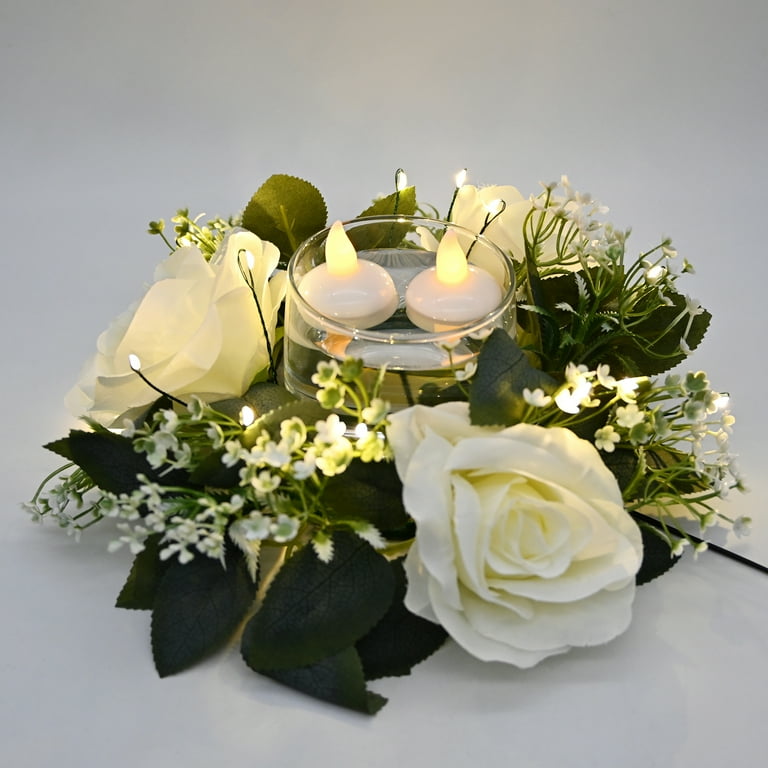 Way To Celebrate Battery-Operated LED Floating Tealights, 12 Count photo 6