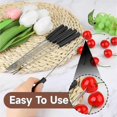 thumbnail image 4 of 2025 6 Stainless Steel Fondue Forks, 9.84 inches Long, Heat Resistant Handle for Roast Meat, Chocolate Dessert, Cheese, Marshmallows, 4 of 5