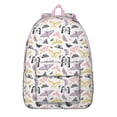 thumbnail image 1 of Cute Butterfly Lovers Pattern School Backpack – Durable Oxford Material Travel Backpack with Large Capacity and Anti-theft Features for Students, Teens, and Outdoor Enthusiasts, 1 of 5