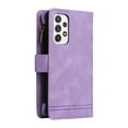 thumbnail image 5 of Allytech Galaxy A53 5G Case, Samsung A53 5G Case Wallet, With Shoulder Strap Cards Slots Zipper Wallet Stand Flip Protective Shell Cover for Samsung Galaxy A53 5G 6.5" - Purple, 5 of 9