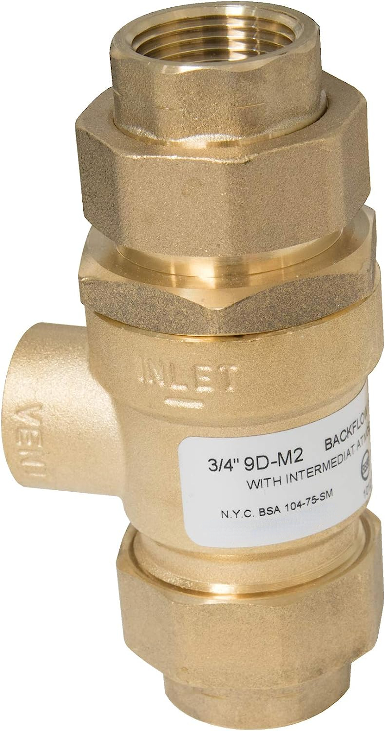 Backflow Preventer Dual Check Valve with Intermediate Atmospheric Vent