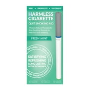 Harmless Cigarette,Fresh Mint,Nicorette Alternative & Quit Smoking Aid,2pk
