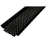 Armour Shield Gutter Screen 5 in x 3 ft, 10CT Box, Simple Stick adhesive - BLACK