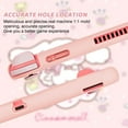 thumbnail image 4 of KOMI Protective Case Design for Switch Lite, TPU Cover Case Cute Rabbit Animal Pattern Shock-Absorption Design Hard Cover with 2 pcs Thumb Grips - Pink 3 Rabbit, 4 of 9