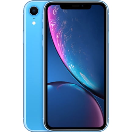 Verizon Apple iPhone XR 64GB, Blue - Upgrade Only - Walmart.com