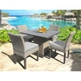 thumbnail image 2 of TK Classics Oasis Square Dining Table with 4 Chairs, 2 of 2