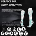 thumbnail image 5 of Calcetines de presión para fitness, calcetines de pantorrilla para correr al aire libre, calcetines largos de presión deportivos, 5 of 5