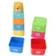 thumbnail image 3 of Juguetes apilables para niños pequeños dibujos animados cuadriláteros de varios colores rompecabezas sin BPA tazas apilables juguete de construcción para bebés para juegos, 3 of 8