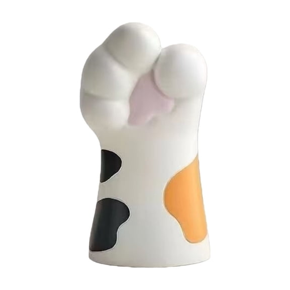 WUJGXI Adorable Cat Vase Sculpture Desktop Tabletop For Home Cute Animal Figurine Modern Minimalist Ornament Decoration