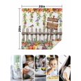 thumbnail image 4 of Thanksgiving Pumpkins Cloth Napkins Set of 8 Reusable Dinner Napkins, Fall Leaves Country Wildflowers Fence Cocktail Napkin Washable Table Napkins for Wedding/Holiday Party/Baby Shower 20"x20", 4 of 7