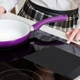 thumbnail image 3 of 2pcs Silicone Heat Resistant Mats Protective Induction Cooker Pads Kitchen Reusable Cooker Pads, 3 of 8