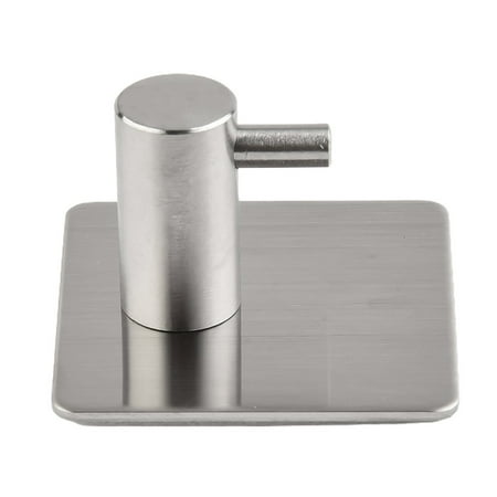 

Punch-free coat hook door rear bathroom stainless steel hook kitchen single hook