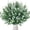 White, variant on Sinhoon Artificial Flowers Fake Lavender Plants Greenery Bouquets UV Resistant Plastic Arrangement for Home Decor Indoor (Red)