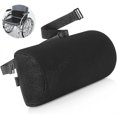 thumbnail image 2 of Lumbar Pillow, Crescent Roll, High Sponge Back Support For Office Chairs, Car And Bed, Can Be A Knee Pillow Neck Roller, 2 of 5