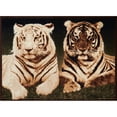 thumbnail image 1 of United Weavers 910 01650 58 5 ft. 3 in. x 7 ft. 2 in. Legends Tiger Colors Area Rug, Multicolor, 1 of 1