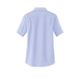 thumbnail image 2 of Mato & Hash Womens Short Sleeve Oxford Shirt - MH - Oxford Blue MHL659SA M, 2 of 2