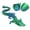 Green, variant on 1pcs 3D Printed Articulated Dragon in Egg, Crystal Gift Desk Decor