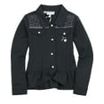thumbnail image 1 of Le Chic Girl's Ponti Jacket with Ruffles, Sizes 3-14 - 5/110, 1 of 2
