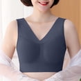 thumbnail image 2 of OVAFBAU Women's Minimizers Bra Supportive Seamless Push Up Bra Wireless Sports Bra Sleep Vests Daily Underwears, 2 of 7