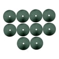 thumbnail image 3 of S SERENABLE 10Pcs Weed Barrier Mats Plant Covers Round Thickened Portable Breathable Tree Protector Mats Mulch Rings for Garden Gardening Dark Green, 3 of 9