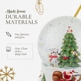 thumbnail image 4 of Spode Christmas Tree Ruldolph Winter Wonderland Snow Globe, Plays Soothing Music - Durable Dolomite, Personalized Collectible Holiday Gift - Great for Christmas, Weddings, Home Décor, 4 of 7