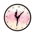 thumbnail image 4 of WLPZXP Ballerina Wall Clock Clock Dancer Housewarming Gift Metal 12inch for Farmhouse, 4 of 9