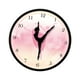 thumbnail image 4 of Reloj de pared de , decoración colgante de baile de Ballet, adorno de Metal, arte moderno, reloj de decoración del hogar para estudio y, 4 of 9