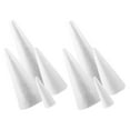 thumbnail image 2 of WEUVEB Floral Foam Cone Cones for Wedding Decorations White 8Pcs, 2 of 9