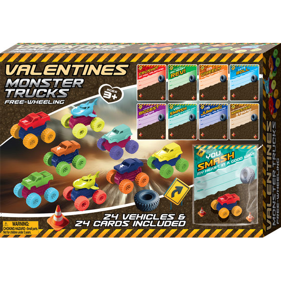 VALENTINE MONSTER TRUCKS