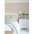 thumbnail image 3 of Chesapeake Helm Damask Blush Floral Medallion Wallpaper, 3 of 4