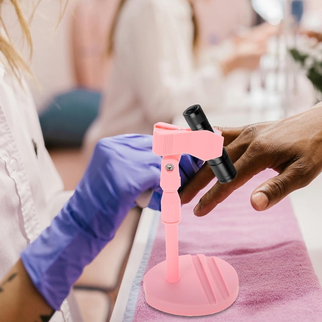 Homoyoyo Nail Lamp Stand with Extendable Telescopic Bracket and Stable Desktop Support