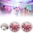 thumbnail image 4 of Rhinestone Rivets Studs, Rust Resistant Rhinestone Crystal Rivets  for Decorative Clothes for Bags 8mm Silver Edge Yellow Diamond,8mm Silver Edge Pink Diamond,8mm Silver Edge Deep, 4 of 7