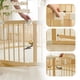 thumbnail image 4 of Parque infantil HUTOCADA plegable de madera con puerta de 142 x 142 x 61 cm, 4 of 7