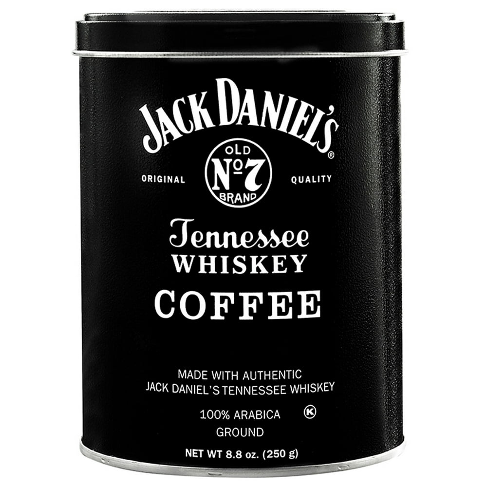 Jack Daniel's Tennessee Whiskey, Ground Coffee, 8.8oz Can
