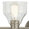 thumbnail image 5 of Kichler Avery 33.25" 4 Light Brushed Nickel Vanity Light with Clear Seeded Glass Shades, 5 of 8