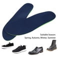 thumbnail image 3 of Feet Insole Shockproof Heel Cushion Comfortable Full Length Men Women Orthotic Insoles for Daily Use Traveling, 3 of 9