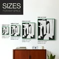 thumbnail image 4 of Spanish Arches II Framed Print in Green Solid Wood Framed Print No Nail Hanging, 4 of 6