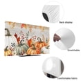 thumbnail image 4 of Indoor TV Cover 32 Inch, Orange Pumpkins Fall Elastic Monitor Dust Covers for Television, Desktop Computer Thanksgiving Flowers Leaves Farmhouse Dustproof Fitted TV Cover for Inside 27.9"L x 15.7"H, 4 of 9