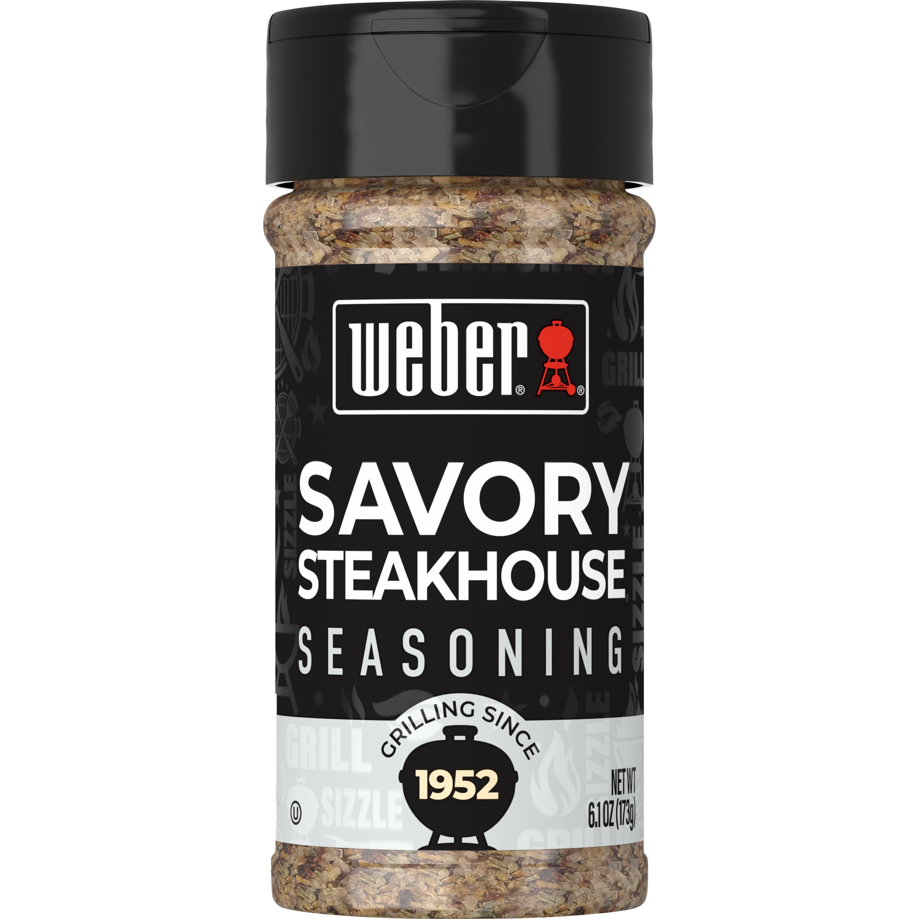 Weber Savory Steakhouse Seasoning Blend, oz, Kosher, Garlic