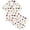 White, variant on Weebloom Kids Girls Summer Pajamas Animal Chicken Pattern Boys Pattern Printed Short Sleeve Button Down Pajamas Shorts Set Outfits Sleepwear Nightwear Pjs Loungewear White 8-9 Years