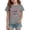 Gray, variant on K'i'ds Graphic T-Shirt, B'oys G'i'rls Todd'l'er Konfetti im Herzen Colorful Heart Print, Casual Short Sleeve Top, Summer Fashion Pullover Tee, Youth Stylish Apparel