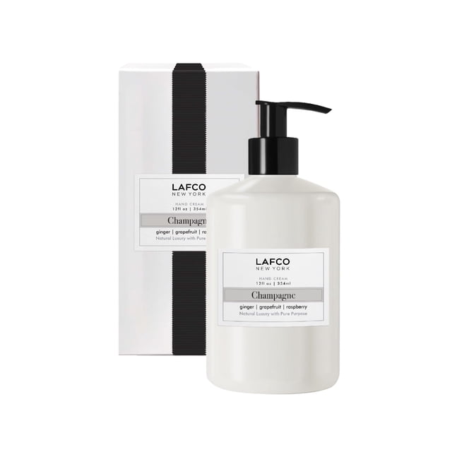 Crema de manos LAFCO New York Champagne 355 ml restaura la piel