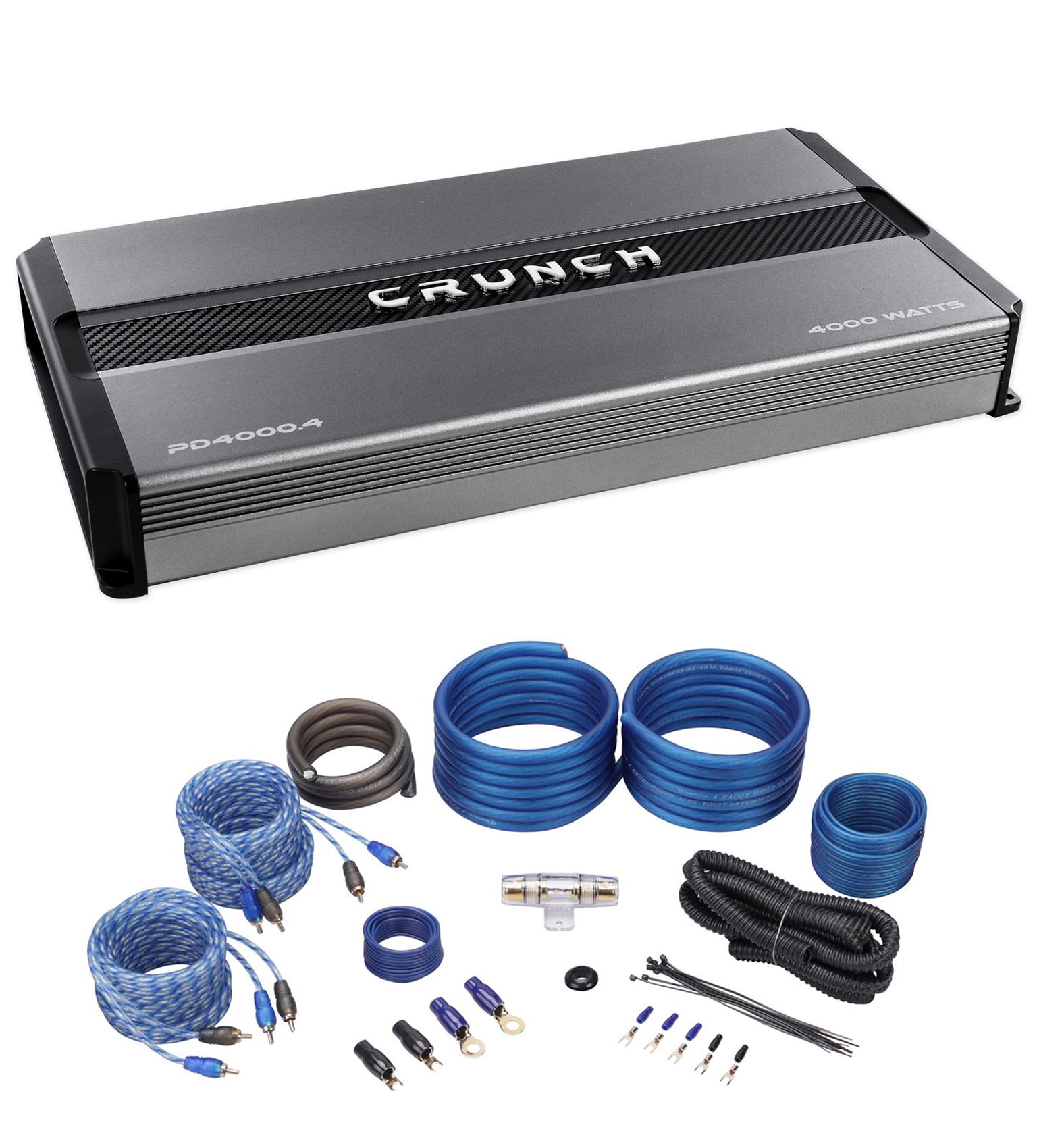 Crunch PD4000.4 4000w 4-Channel Pro Power Car Audio Amplifier