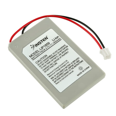 Insten USB r Cable + Remote Controller Replacement Battery For Sony PS3 (2-in-1 Accessory Bundle)
