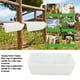 thumbnail image 3 of 3 Juegos De Comederos Colgantes Para Pollos, Bebederos Para Gansos, Pavos Y Aves De Corral Con Pinzas, Recipiente Para Alimentación De Ganado Para Cabras, Ovejas, Ciervos, Aves, 3 of 7