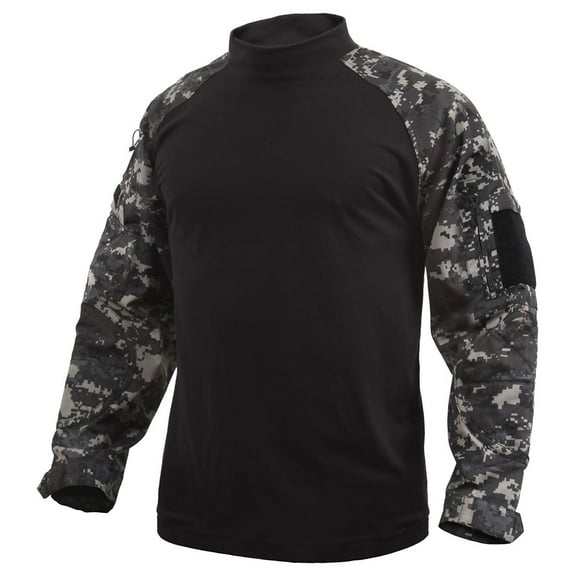 Rothco 12481 NYCO Fire Retardant Combat Long Sleeve Shirt, Subdued Urban Digital Camo - Medium