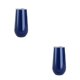 thumbnail image 1 of Monstrate Copas de cóctel, estructura firme de varios colores, flauta de champán, vaso tostado, vaso de vino para beber, azul oscuro brillante Azul oscuro brillante arpox.180ml 2piezas, 1 of 6