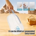 thumbnail image 4 of Qonioi Waterproof Dry Wet Separation Swimming Bag, EVA Watertight PVC Wash Tote for Beach, Portable Sports Bag with U-Shaped Handle for Women, 4 of 6