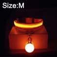 thumbnail image 2 of Collar de perro ligero, collar de perro LED recargable, collar de seguridad ajustable micro USB para perro, 2 of 5
