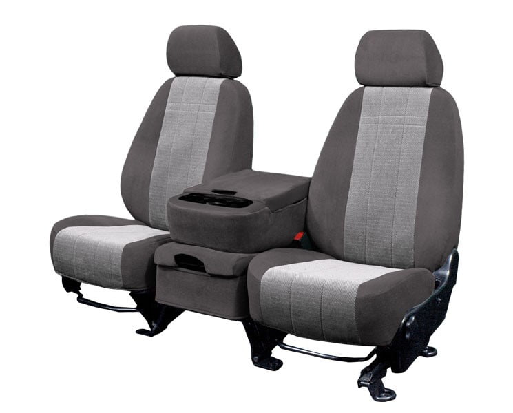 Driver & Passenger Bottom Cloth Seat Cover Black For 2007 to 2012 Toyota Tundra